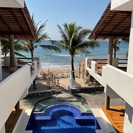 Casa Faro Panzió Troncones Kültér fotó