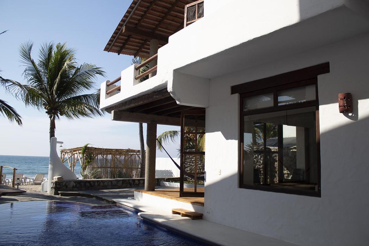 Casa Faro Panzió Troncones Kültér fotó
