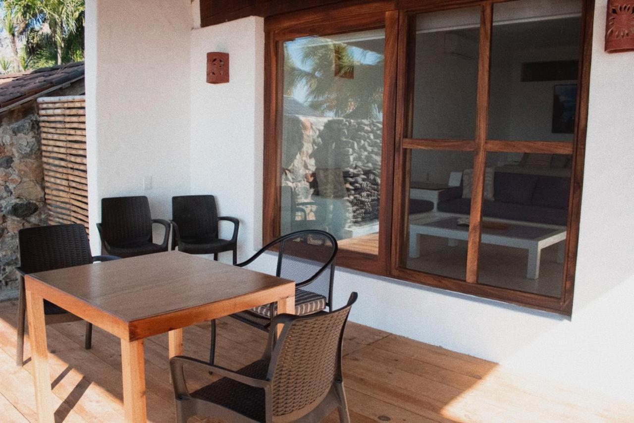 Casa Faro Panzió Troncones Kültér fotó