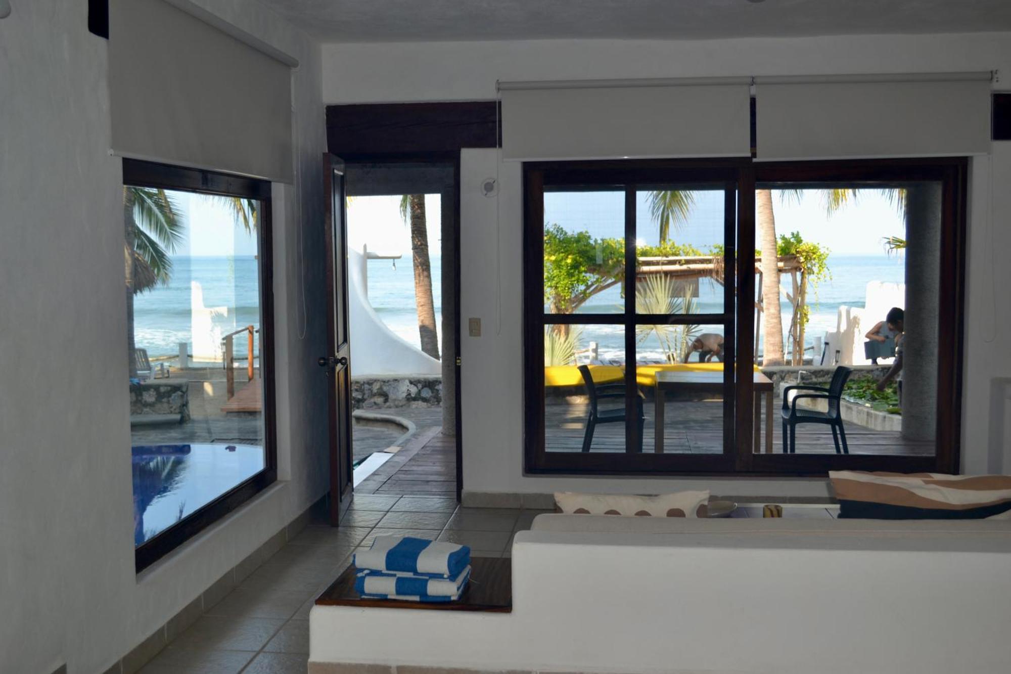 Casa Faro Panzió Troncones Kültér fotó